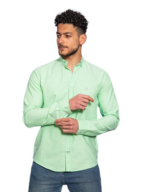 Green Apple Oxford Shirt - Khotwh